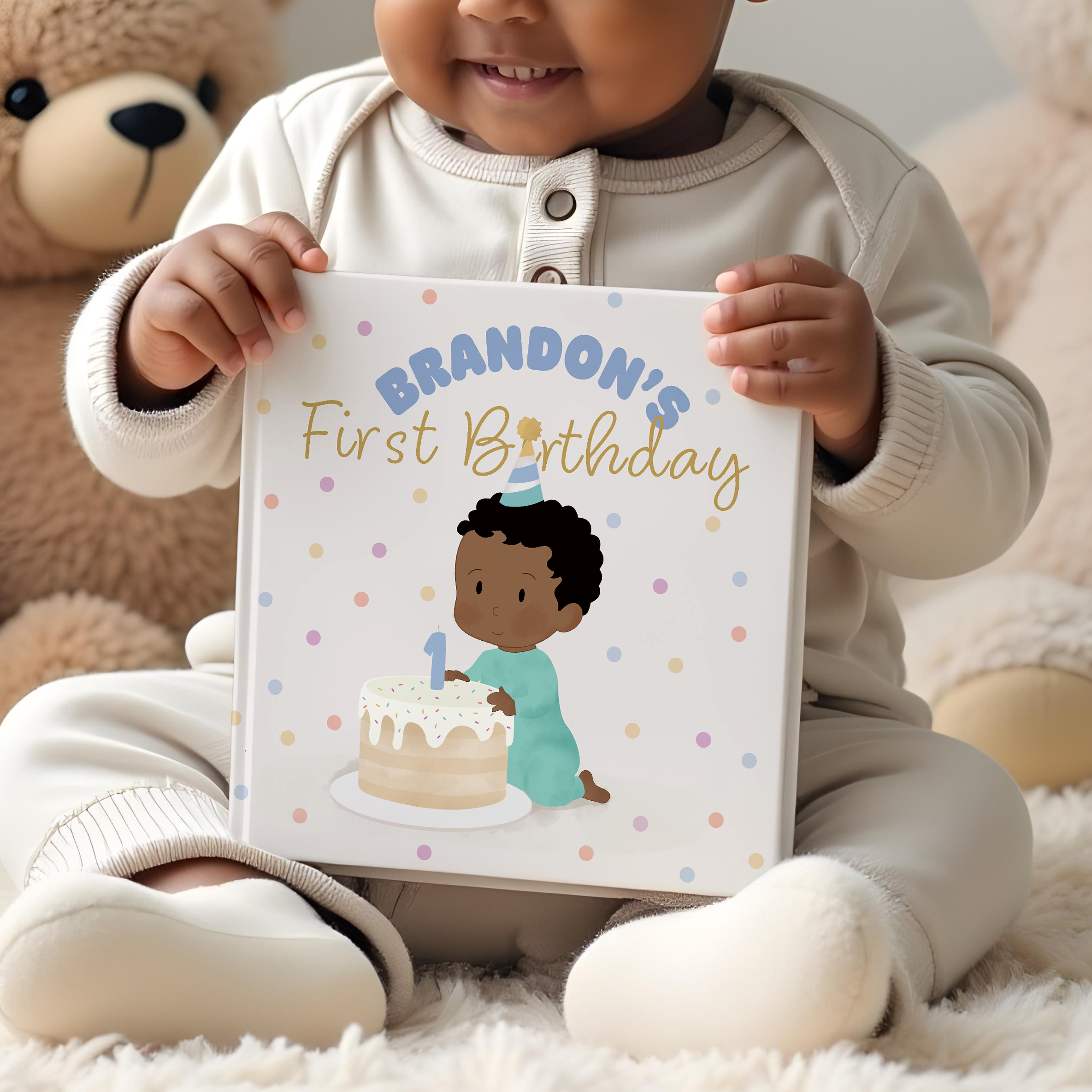 Personalized 1st Birthday Book