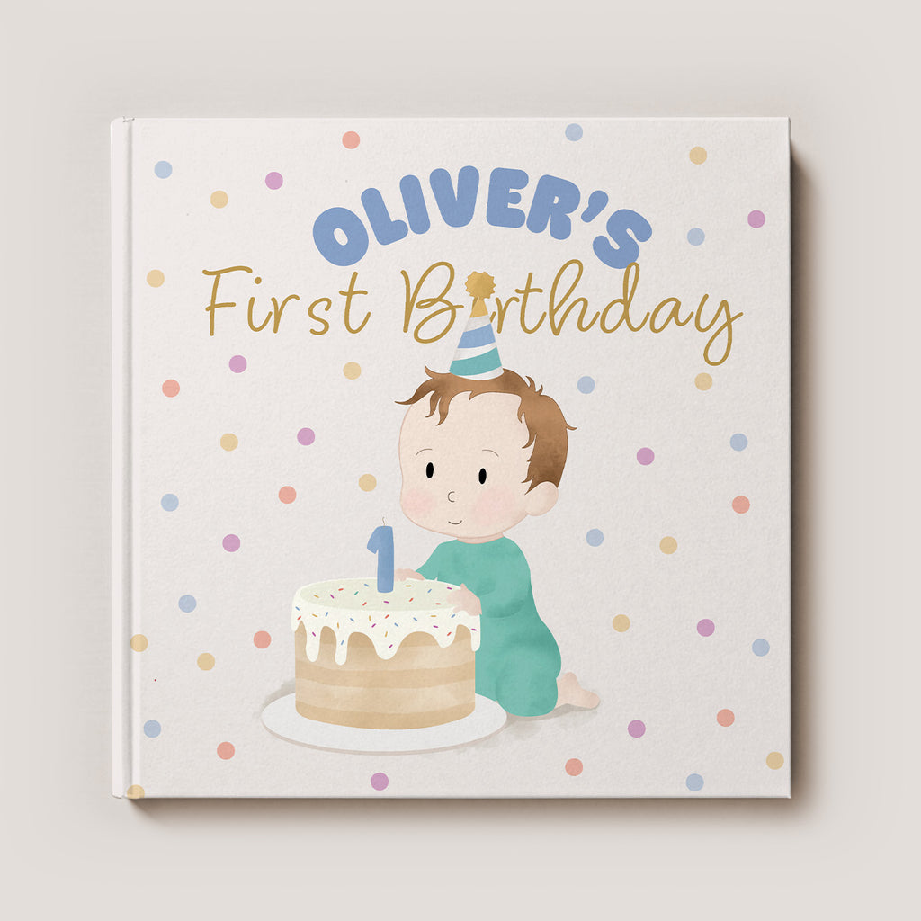 Personalized 1st Birthday Book