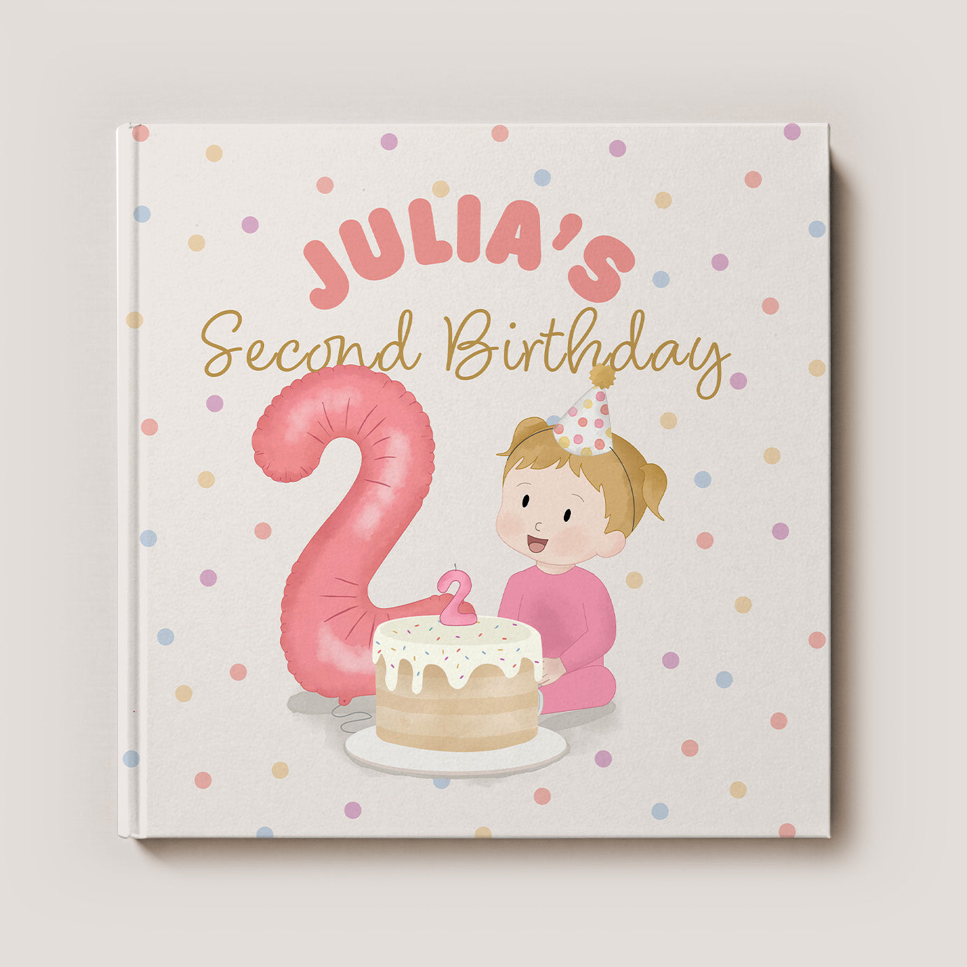 Personalized 2nd Birthday Book