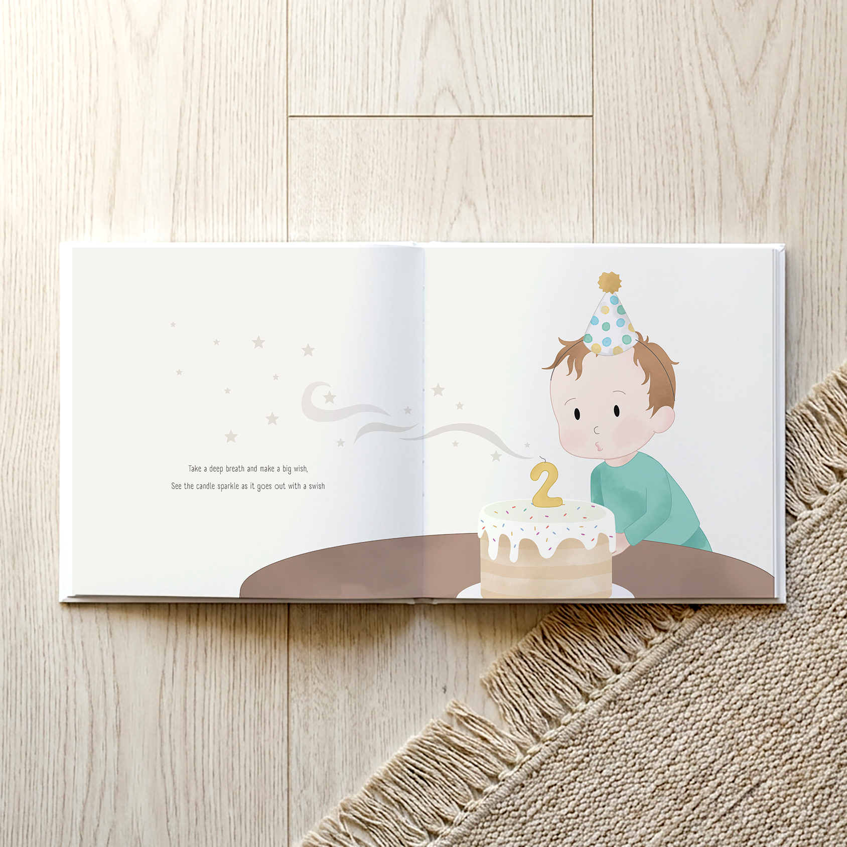Personalized 2nd Birthday Book
