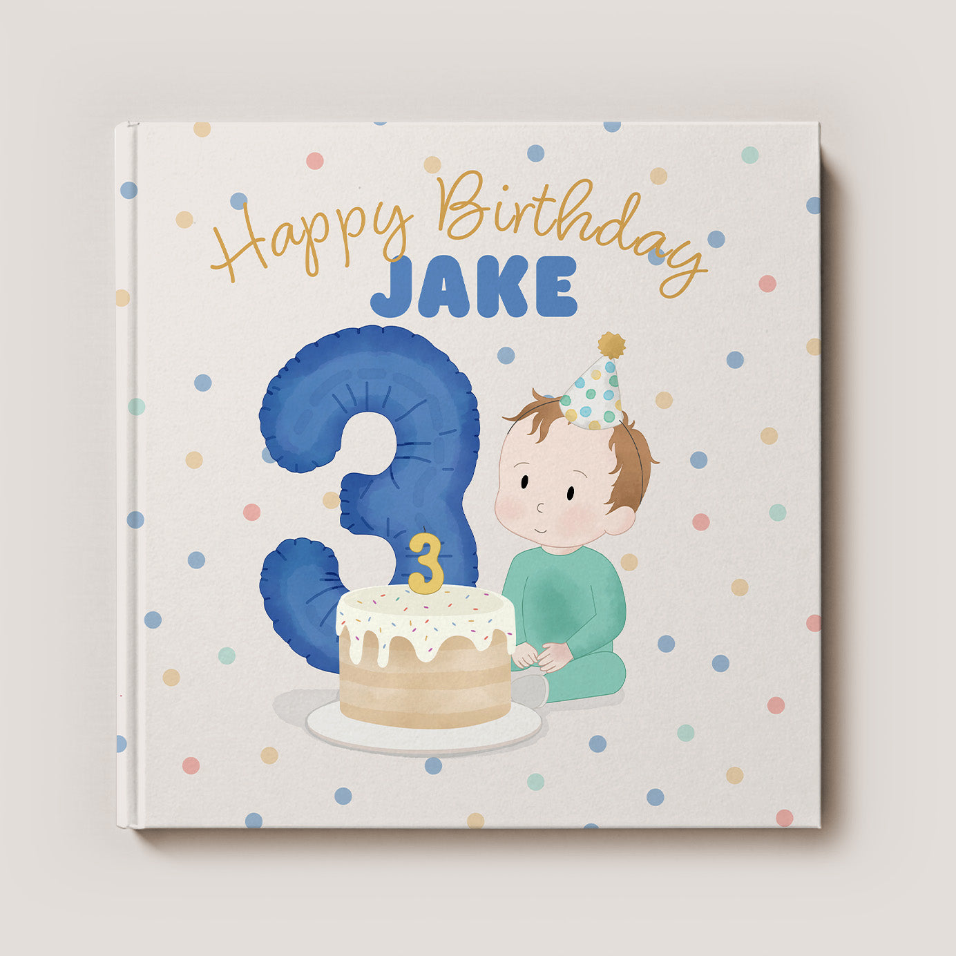 Personalized 3rd Birthday Book