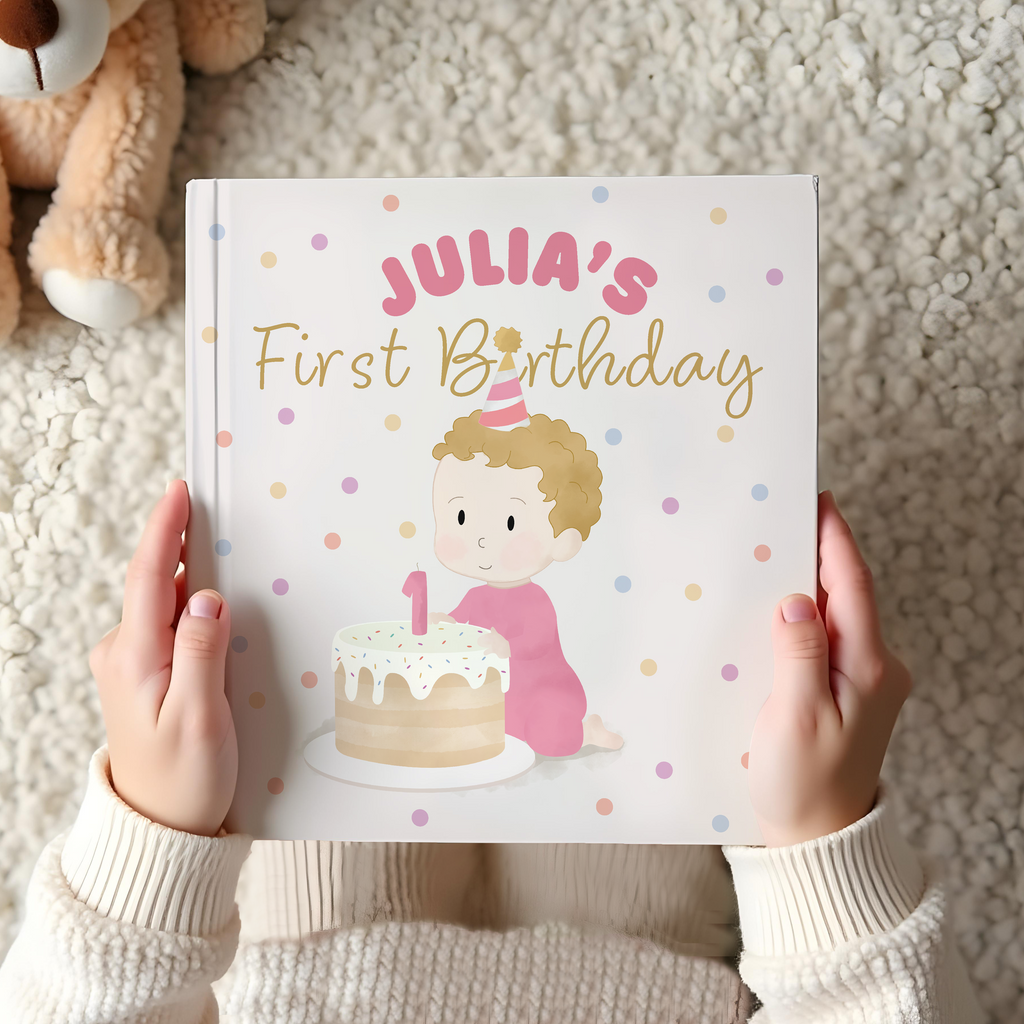 Personalized 1st Birthday Book