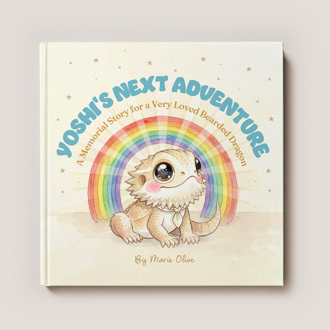 Personalized Bearded Dragon Memorial Book