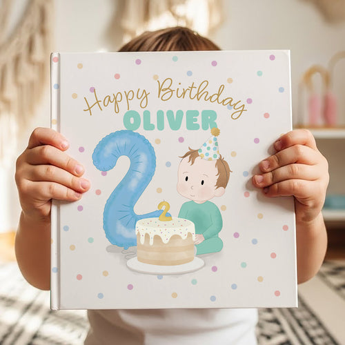 Personalized 2nd Birthday Book
