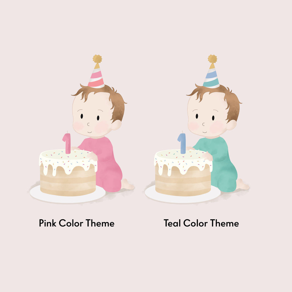 Personalized 1st Birthday Book