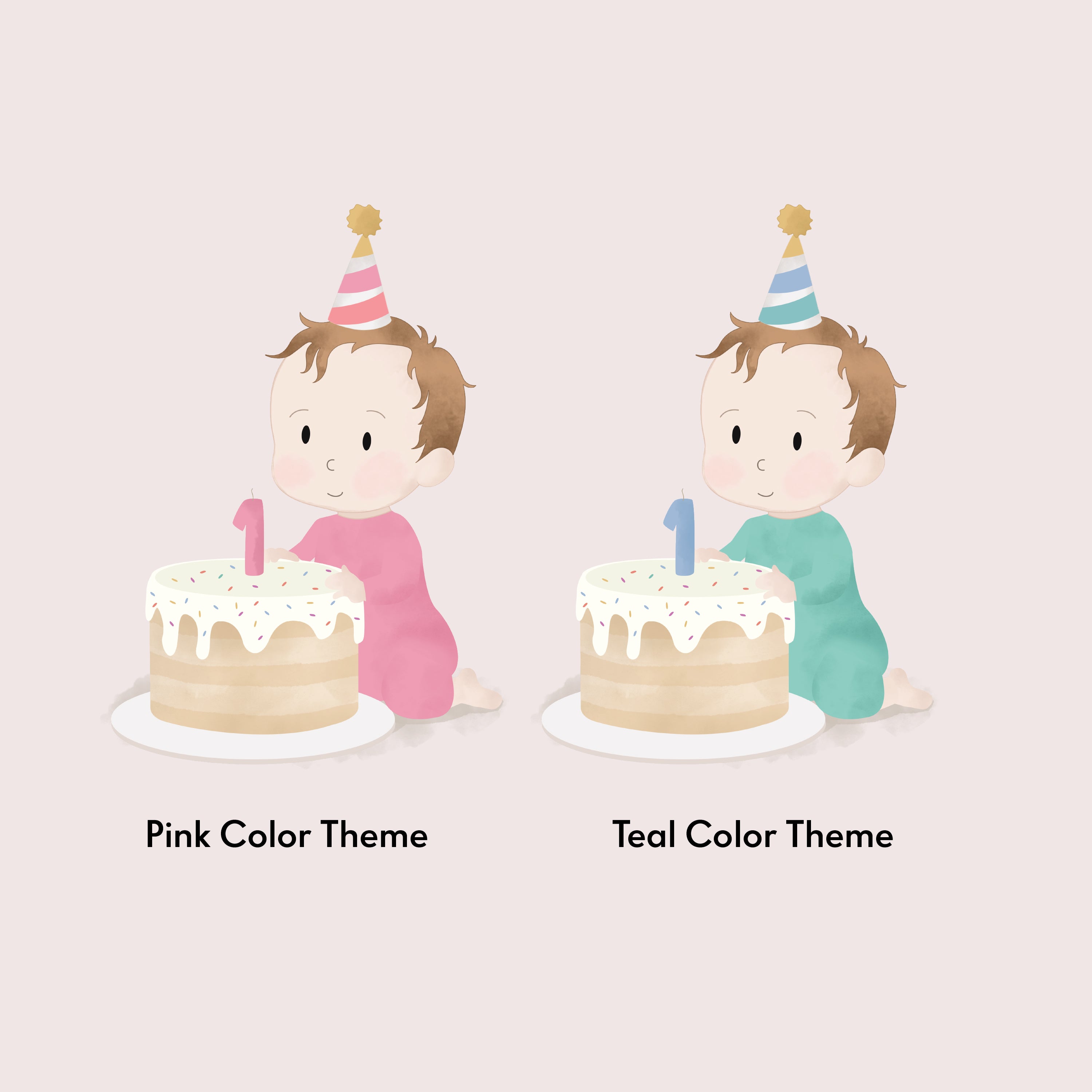 Personalized 1st Birthday Book