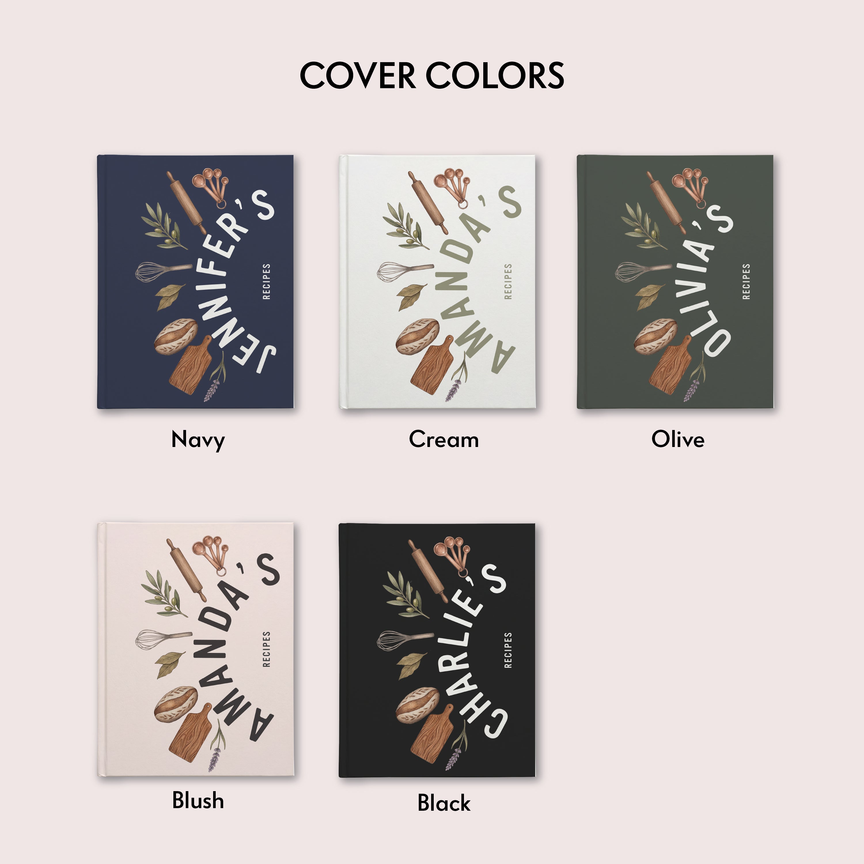 Mother's Day Personalized Recipe Book