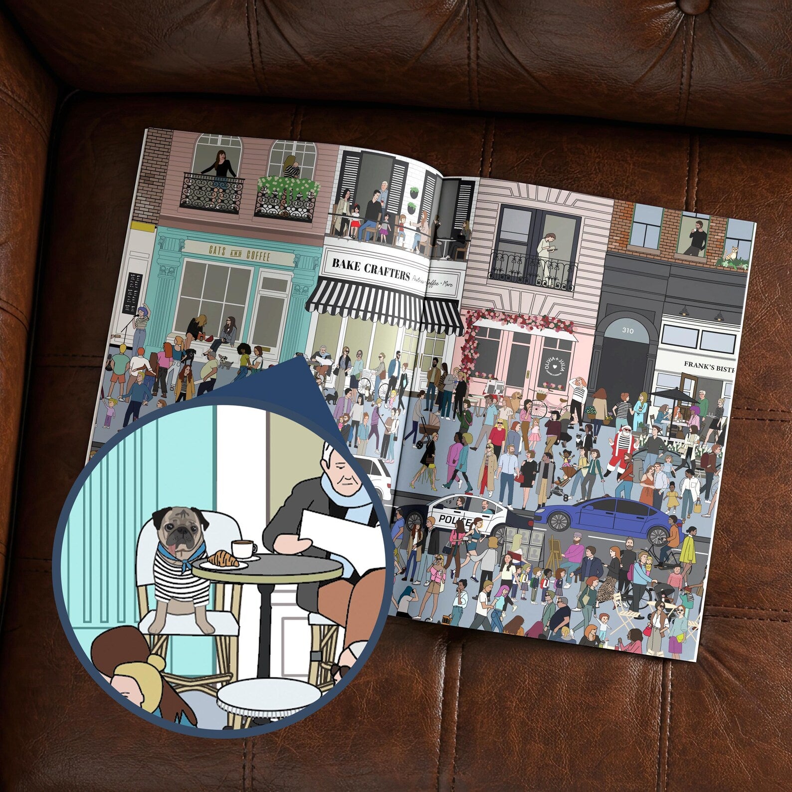 Pet Owner And Pet Search And Find Book | Pet Personalized Book For Dog And Cats