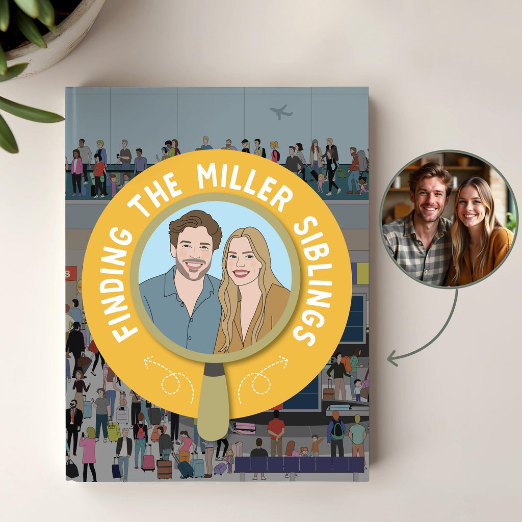 Pet Owner And Pet Search And Find Book | Pet Personalized Book For Dog And Cats