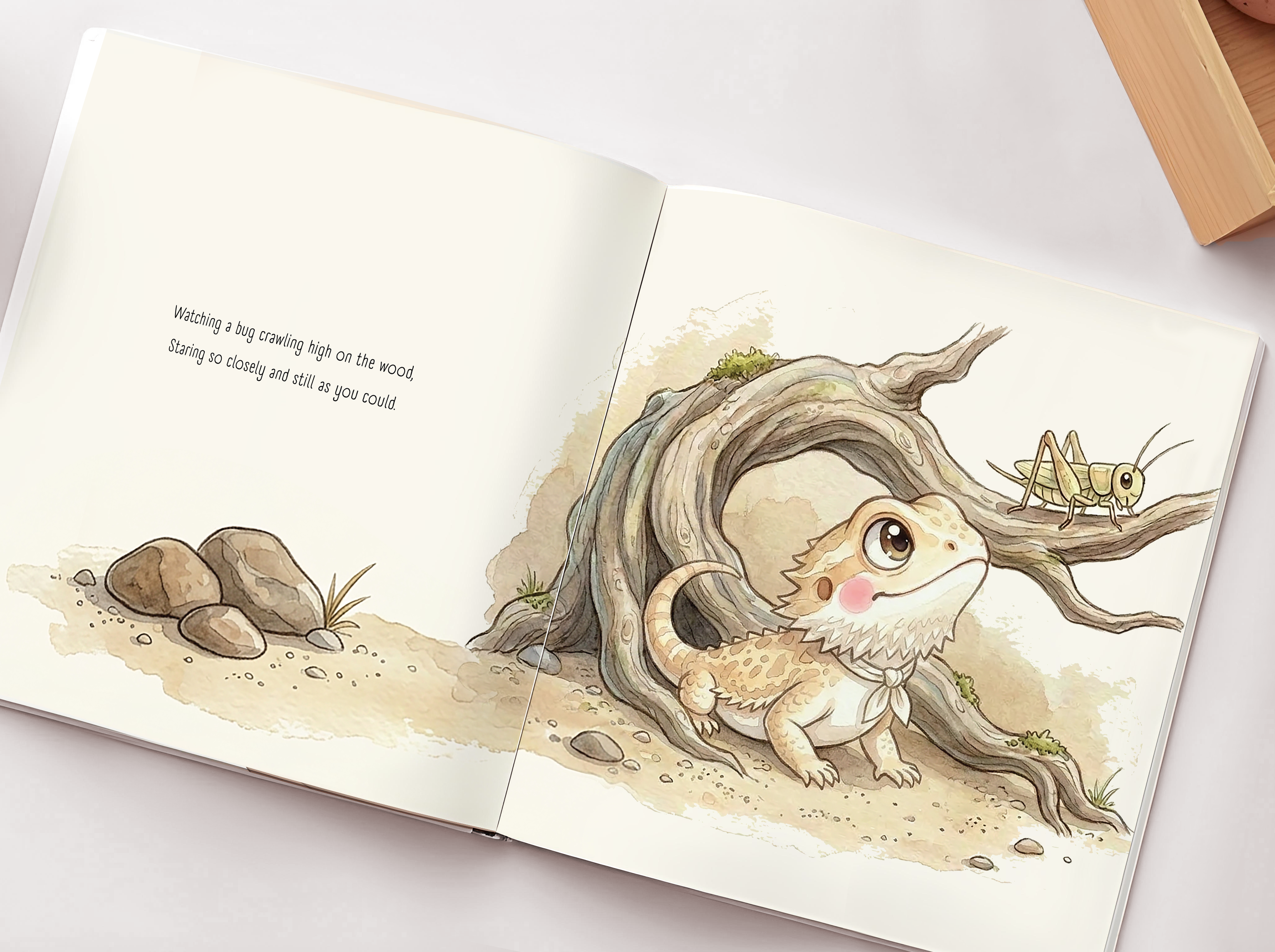 Personalized Bearded Dragon Memorial Book