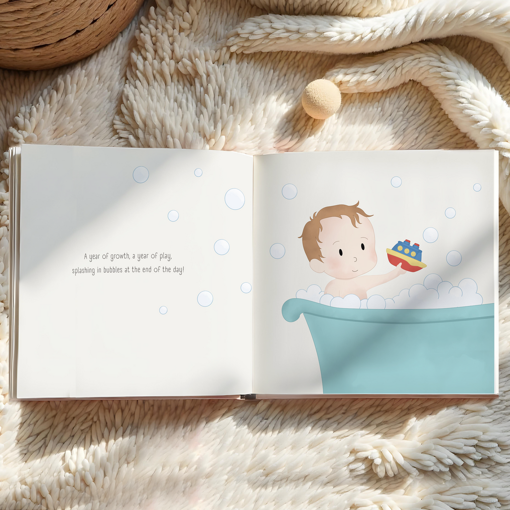 Personalized 1st Birthday Book