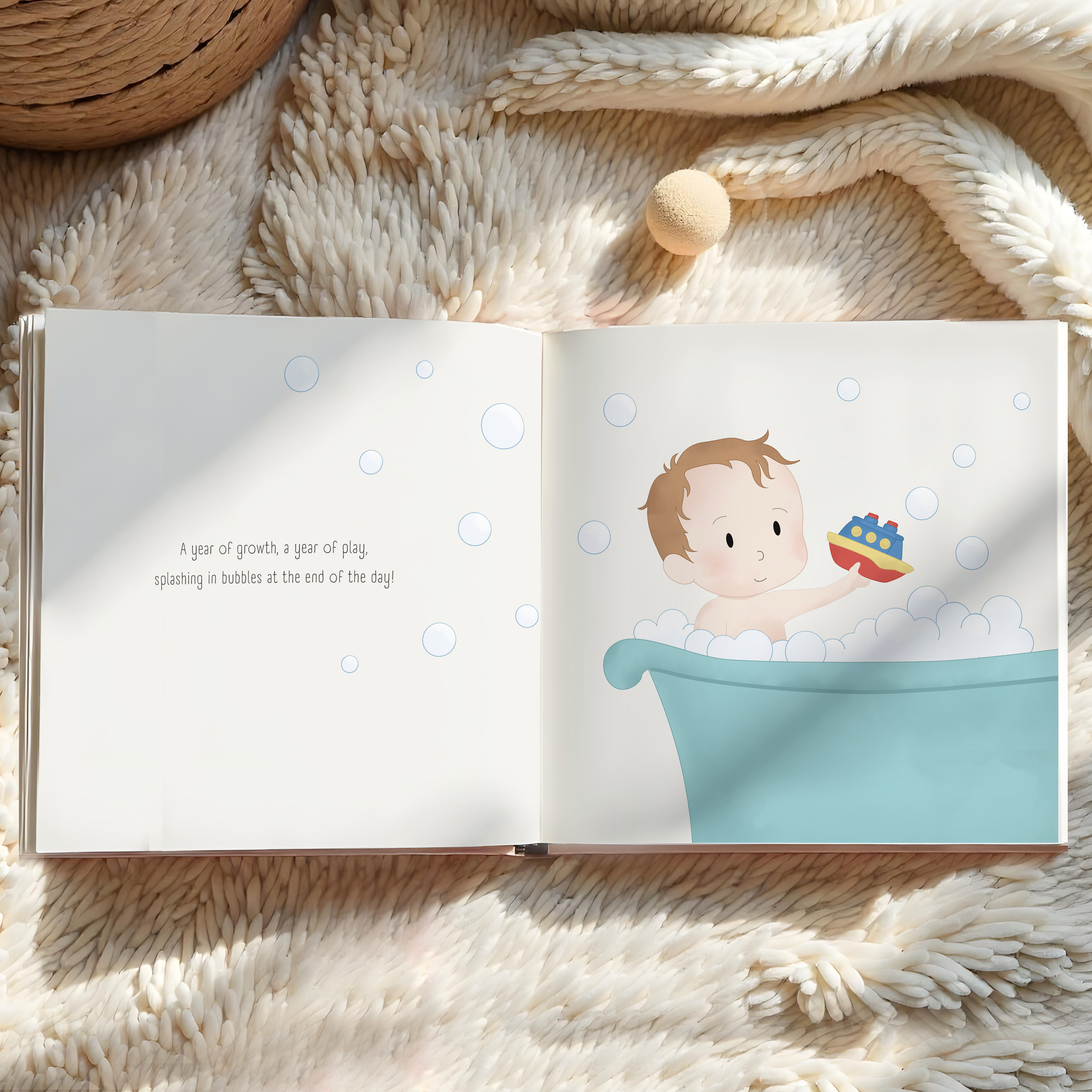 Personalized 1st Birthday Book